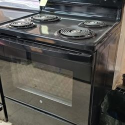 Ge Stove Oven Range Black Color Brand New 