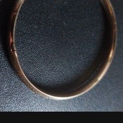 Vintage Gold Bangle (Baby Size)