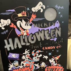 Disney parks Mickey and friends Light Up Halloween Sign-  Home Decor-