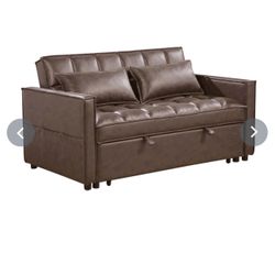 Kanes Furniture-Lisbon Convertible Sofa Bed