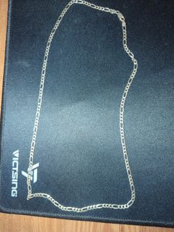 1/4 In Wide 20 In Long Silver Women's Necklace Chain