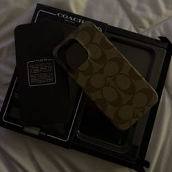 COACH IPHONE 14 Pro Mac CASE