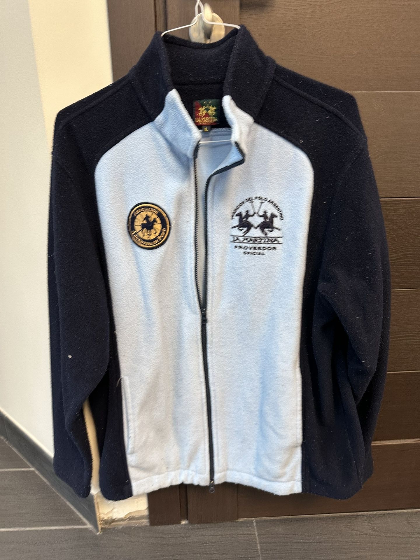 La Martina Vintage Zip Up Fleece Size L