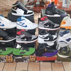 JORDAN RETROS DS ALLSIZE 10.5 (14 PAIRS)