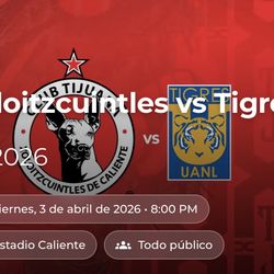 Xolos Vs Tigres 2 Xolopases 