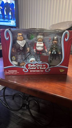 Santa Claus is Comin to Town Action Figure Trio