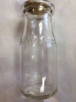 Vintage Quality Dairy Milk Bottle