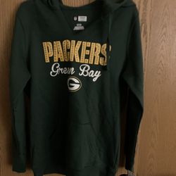 Nwt Ladies Packer’s Sweatshirt Sz Med