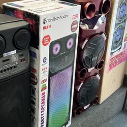 BLUTOOTH SPEAKERS STARTING $199