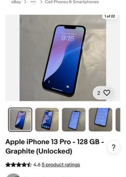 iPhone 13 Pro 128gb Unlocked 