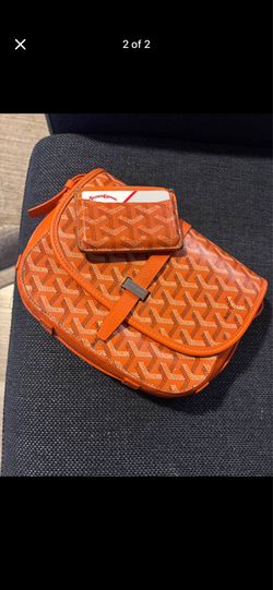 Goyard Belvedere, p.m. bag satchel tote GoYard Orange