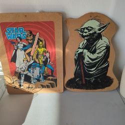 Vintage Star Wars Corkboard Art Posters!