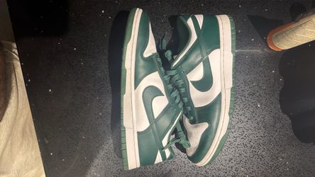 Nike Dunk Low Green White Sneakers