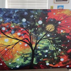 Beautiful  Large Canvas Painting