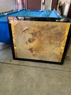 Vintage Greek Goddess Print “Song of Athena” by Richard Franklin