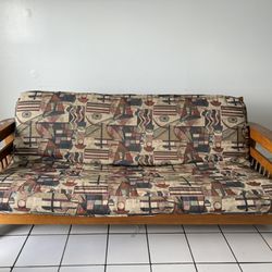 Wooden Sofa Bed 
