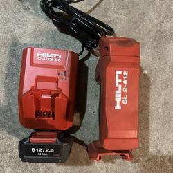 Hilti Flashlight, Battery And Charger