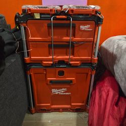 Milwaukee Packout Tool Box 4 Piece Set