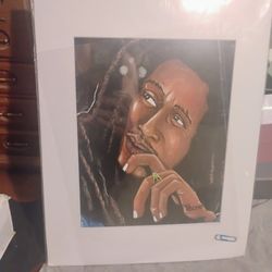 13x11 Bob Marley Print By Pecod
