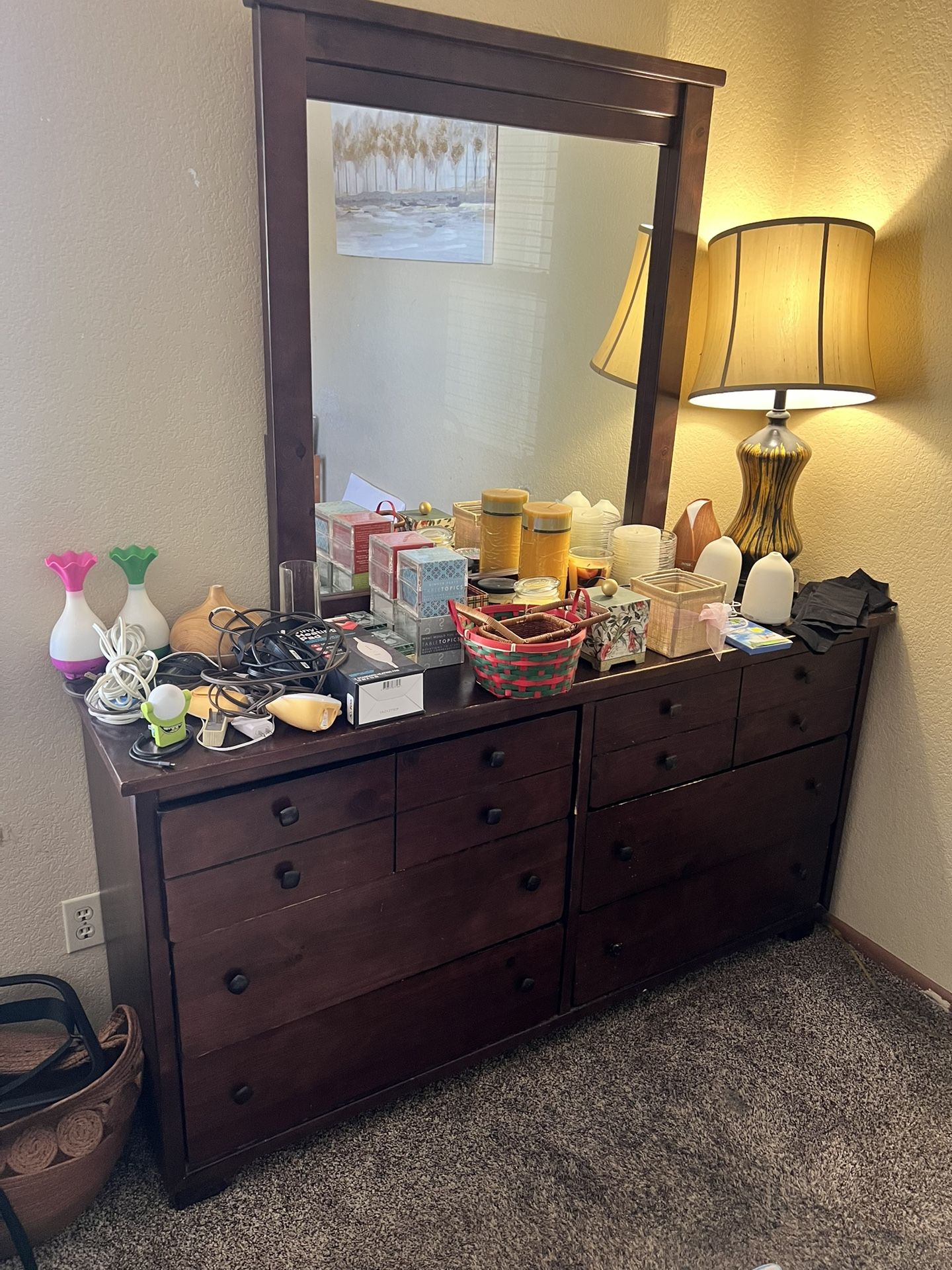 Dresser with Mirror