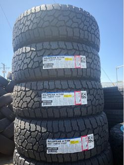 265/70/17 Falken at4w (4) new tires installation and balance 60,000 miles warranty