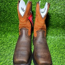 JUSTIN MEN'S WATERPROOF COMPOSITE TOE WORK BOOT 