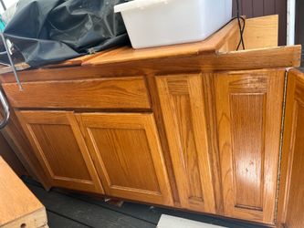 All wood from old kitchen