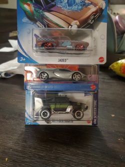 3 Hot Wheels Cars