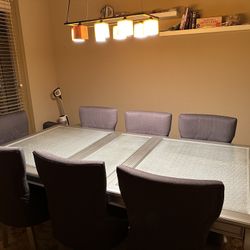 Ashley Dining Table And 7 Chairs