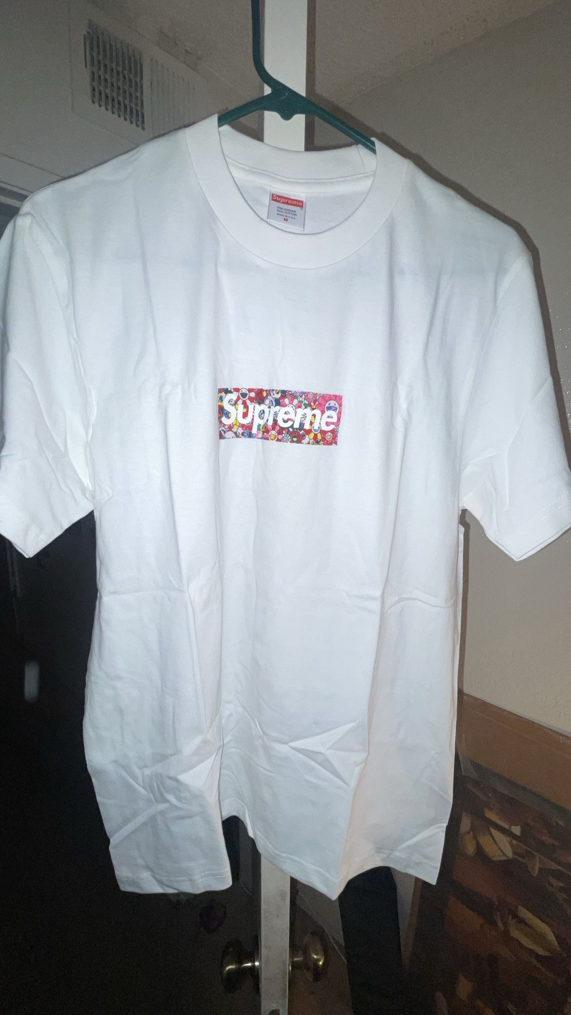 2020 Supreme x Murakami COVID-19 Relief Box Logo Tee 'White'