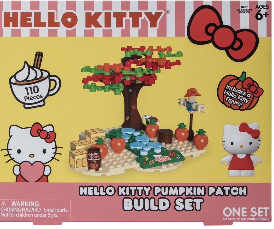 NWT Hello pumpkin patch 110pcs Building Set 