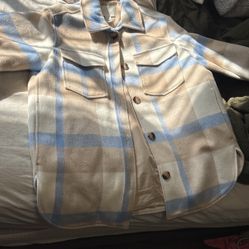 OVERSIZED DRESS SHIRT/JACKET