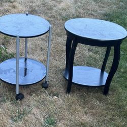 2 End Table For Deck Or Plant 