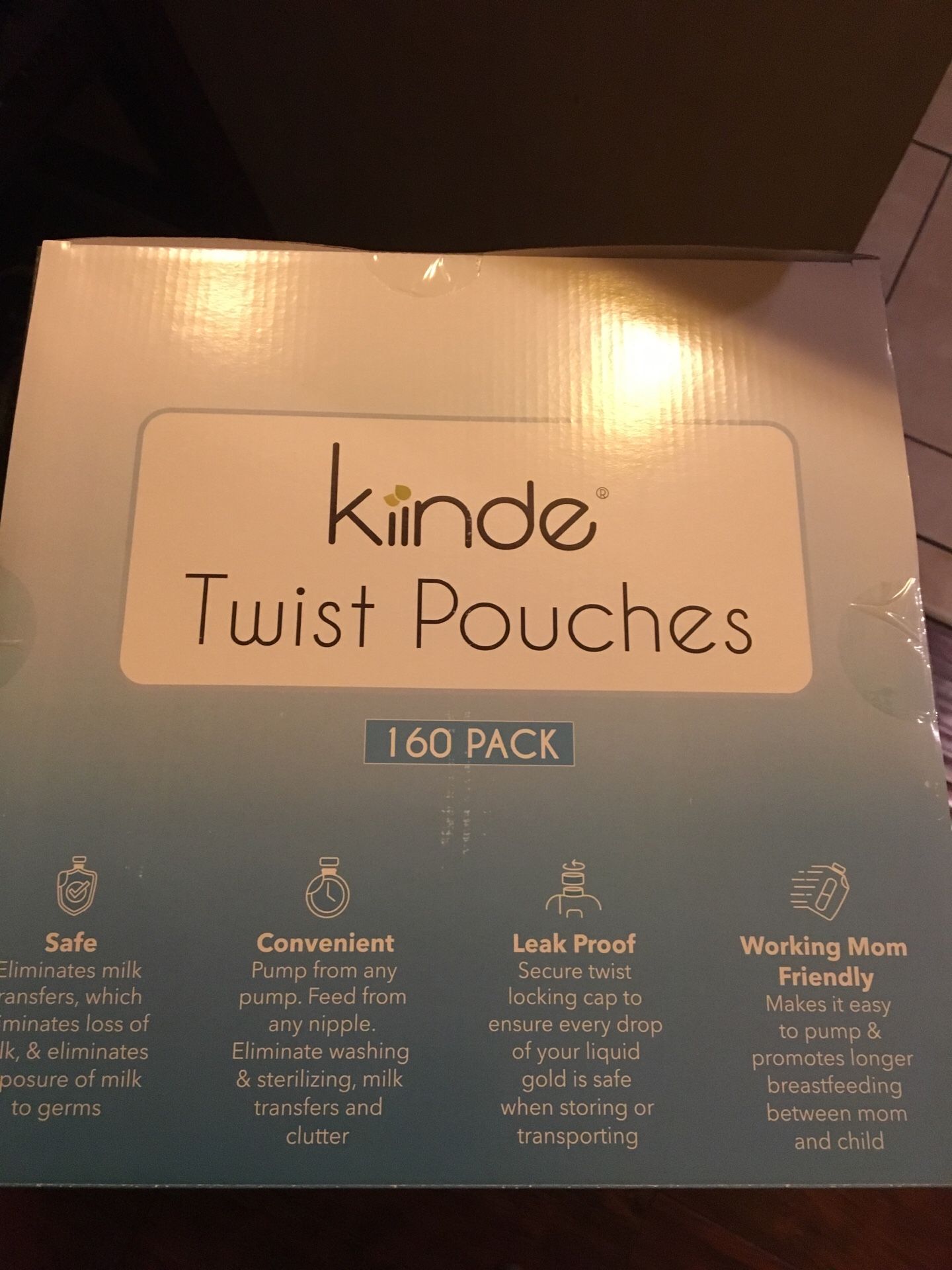 Kiinde twist pouches