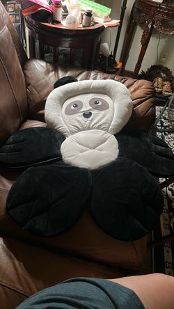 Panda ear baby bath pad