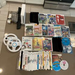 Wii console and games Nintendo