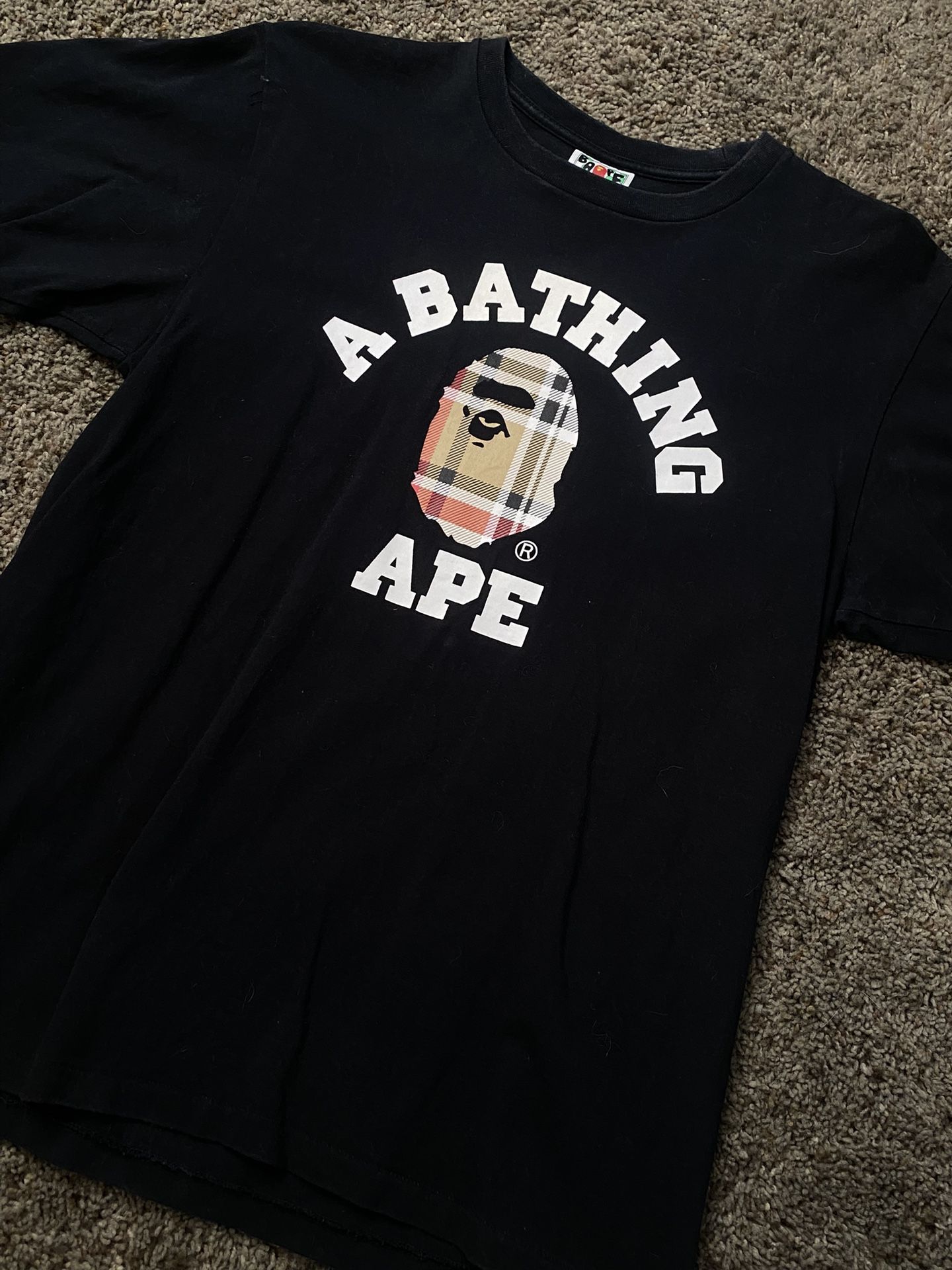 Bape x Burberry Tee