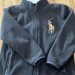 Boys Fleece Polo Jacket Size 7