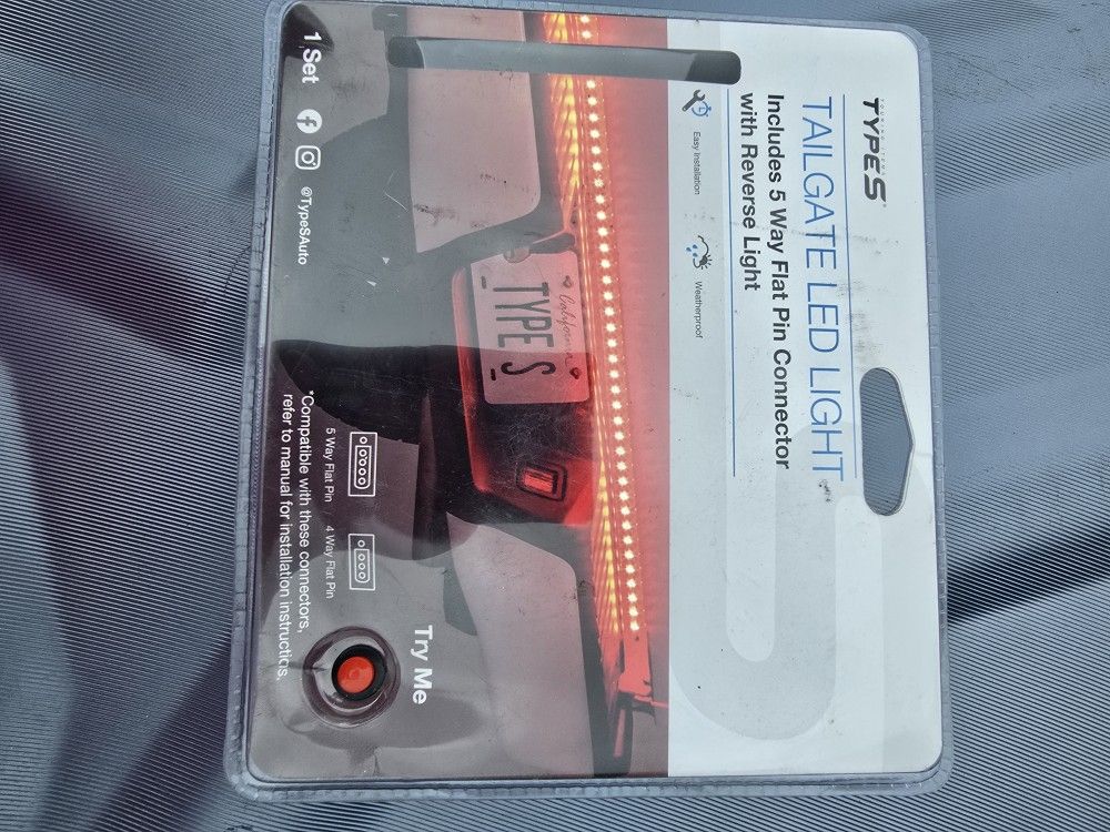 Type S Tailgate LED Lights