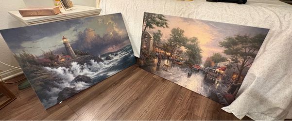 Thomas Kinkade Painting prints on canvas