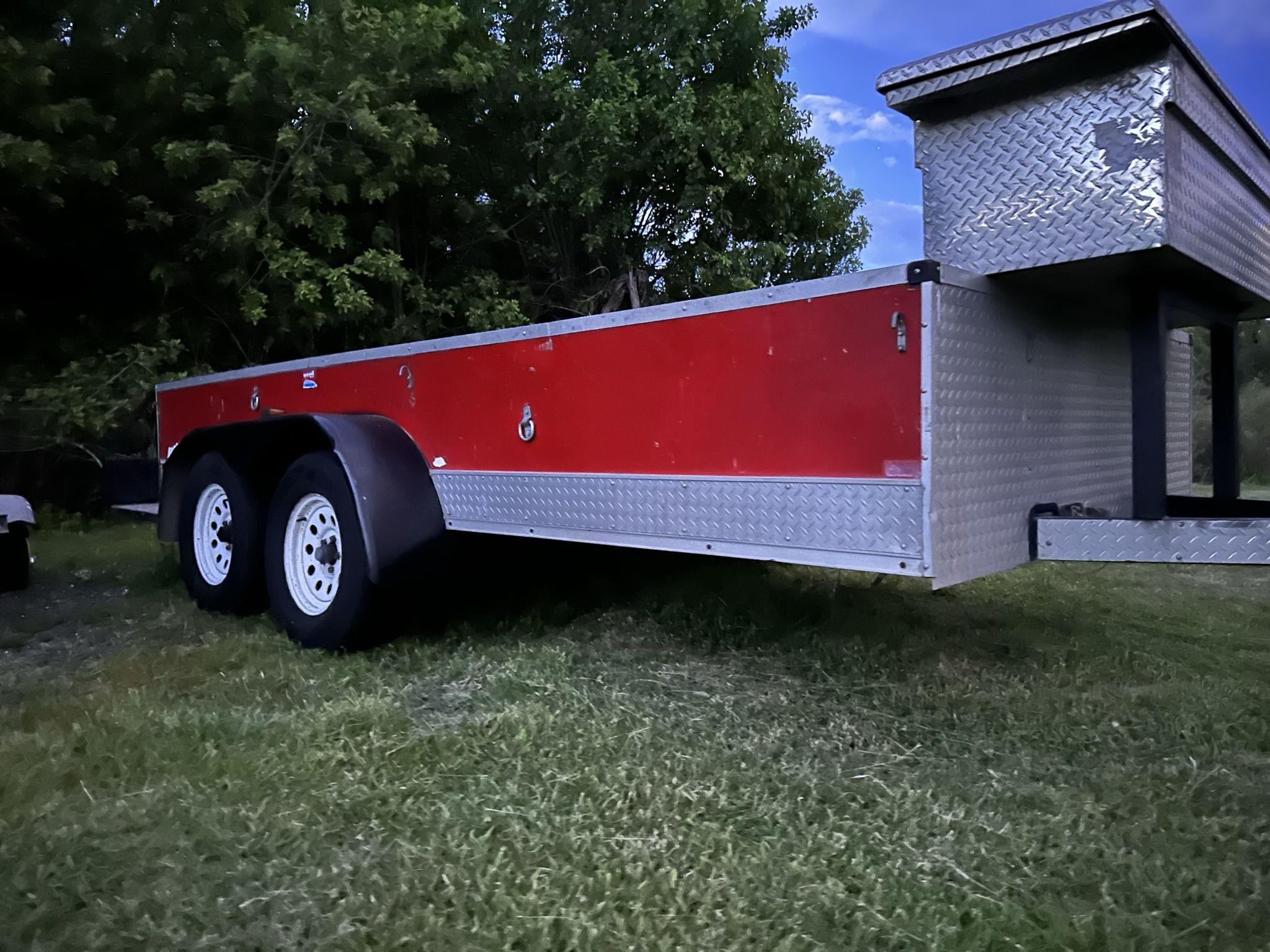 16ft Dual Axle Trailer 