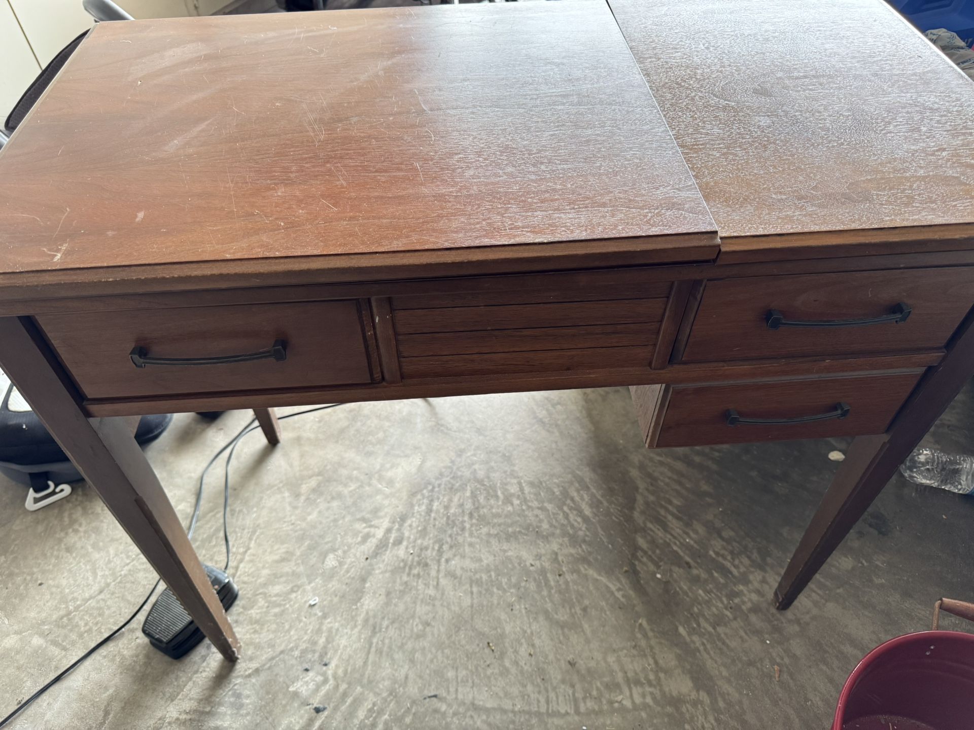 Vintage Sears Kenmore Sewing Machine Table