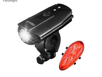IDEALUX Bike Light Set Front and Rear