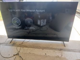 black Insignia television set 65"