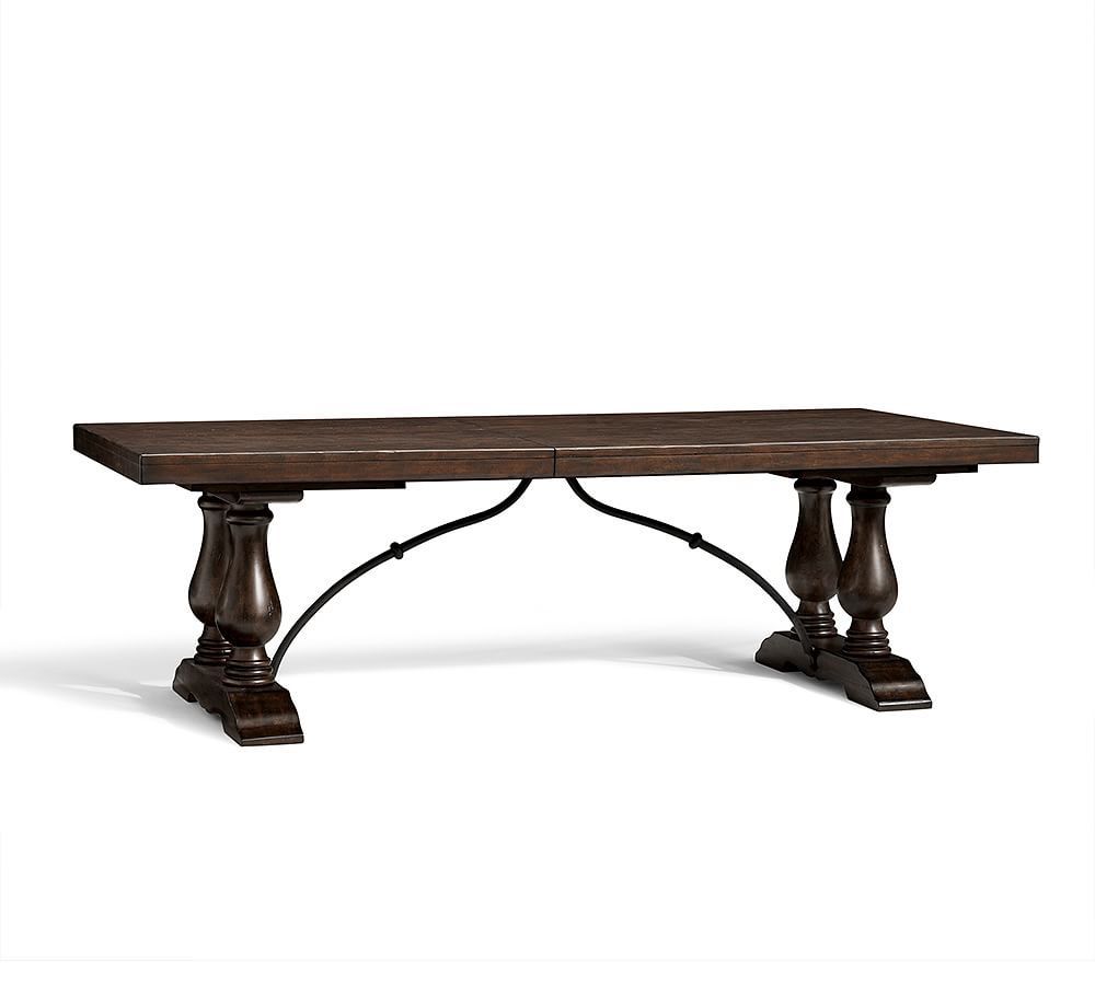Pottery Barn Lorraine Extending Dining Kitchen Table 98”-120” L