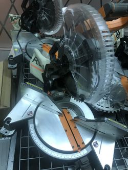 Ridgid 10” compound Miter Saw