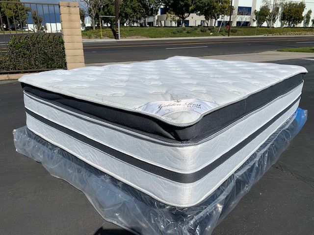Golden rest bamboo hybrid gel mattress and boxspring