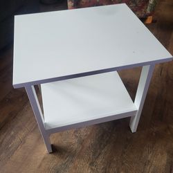 White End Table