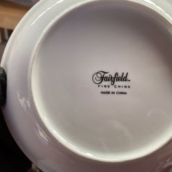 Fairfield fine china Christmas Set