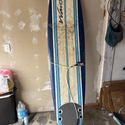 Wavestorm 8 Foot Foam Surfboard 